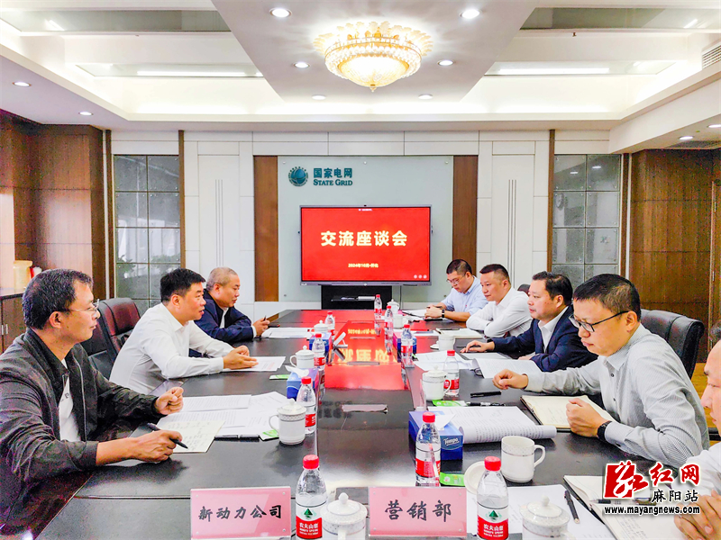 江涛带队赴国网怀化供电公司就深化政企合作开展对接交流