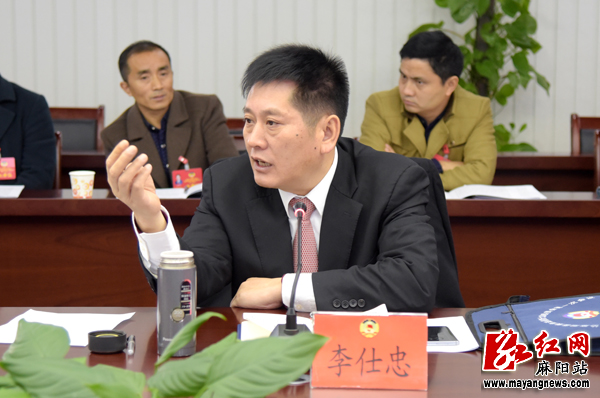 【两会报道】李仕忠参加县政协七届一次会议第二组讨论