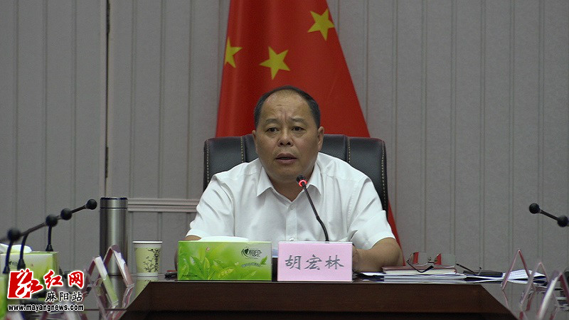 县政府召开常务会议 胡宏林主持 - 麻阳苗族自治县人民政府