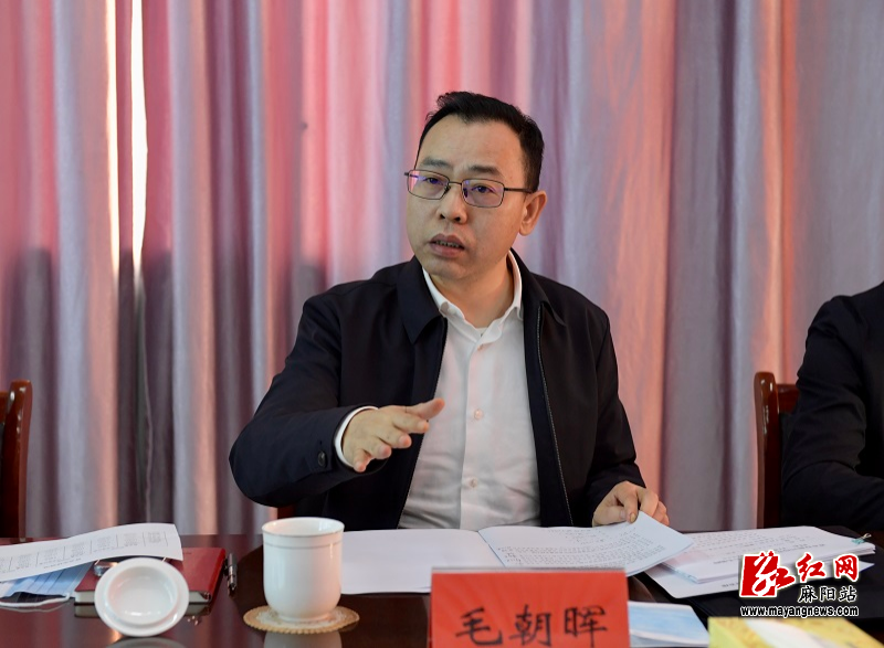 毛朝晖来麻调研乡村振兴工作